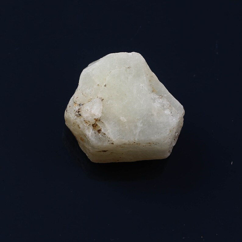 Unheated Excellent Quality 40 Carat Wiccan Rocks AAA Natural Ceylon Earthmined African White Sapphire Loose Gemstone Cut Grade Rough