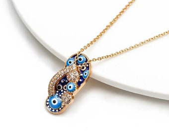 Dainty 18k Gold Plated Evil Eye Turquoise with Zircon Charms Pendant,2Pcs Micro Pave Devil/'s Eye Coin Medallion,Protection Charm AWW-P410