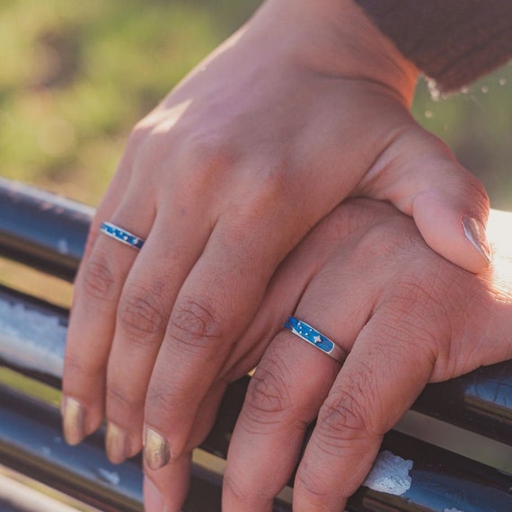 uitspraak Beschietingen academisch Silver Blue Star Couple Spacer Adjustable Promise Ring Set - Etsy uitspraak Beschietingen academisch Silver Blue Star Couple Spacer Adjustable Promise Ring Set - Etsy