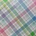 Easter Plaid Fabric Spring Cotton Print Spring Easter Fabric Easter ...