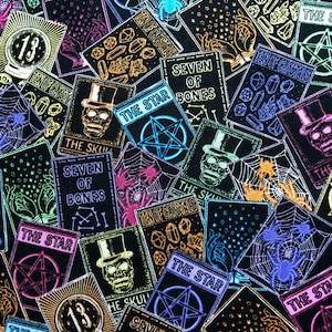 Tela de cartas del tarot Tela de cartas del tarot Tejido ligero de algodón
