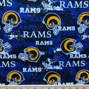 Los Angeles Rams Football Lightweight Woven Cotton NFL Official ...