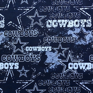 Tessuto da football NFL dei Dallas Cowboys invecchiati Dallas Cowboys