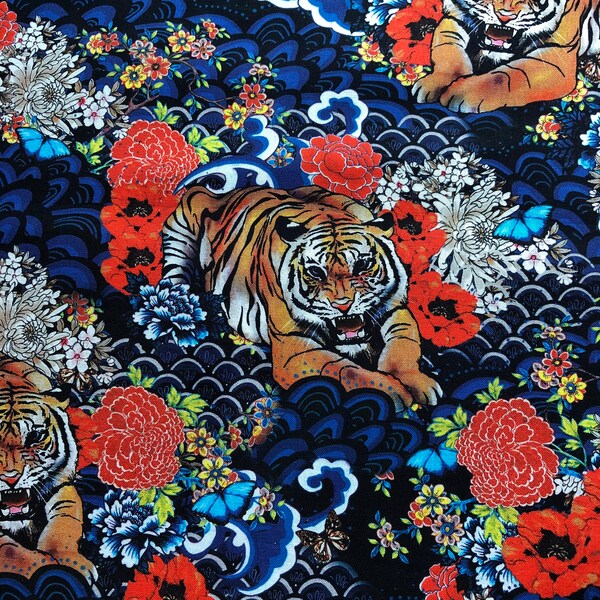 Tiger Print Fabric