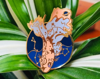 Constellation Koi Hard Enamel Pin | Lapel Pin | Badge | Brooch |