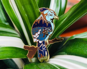 Constellation BlueJay Hard Enamel Pin - Lapel Pin - Badge