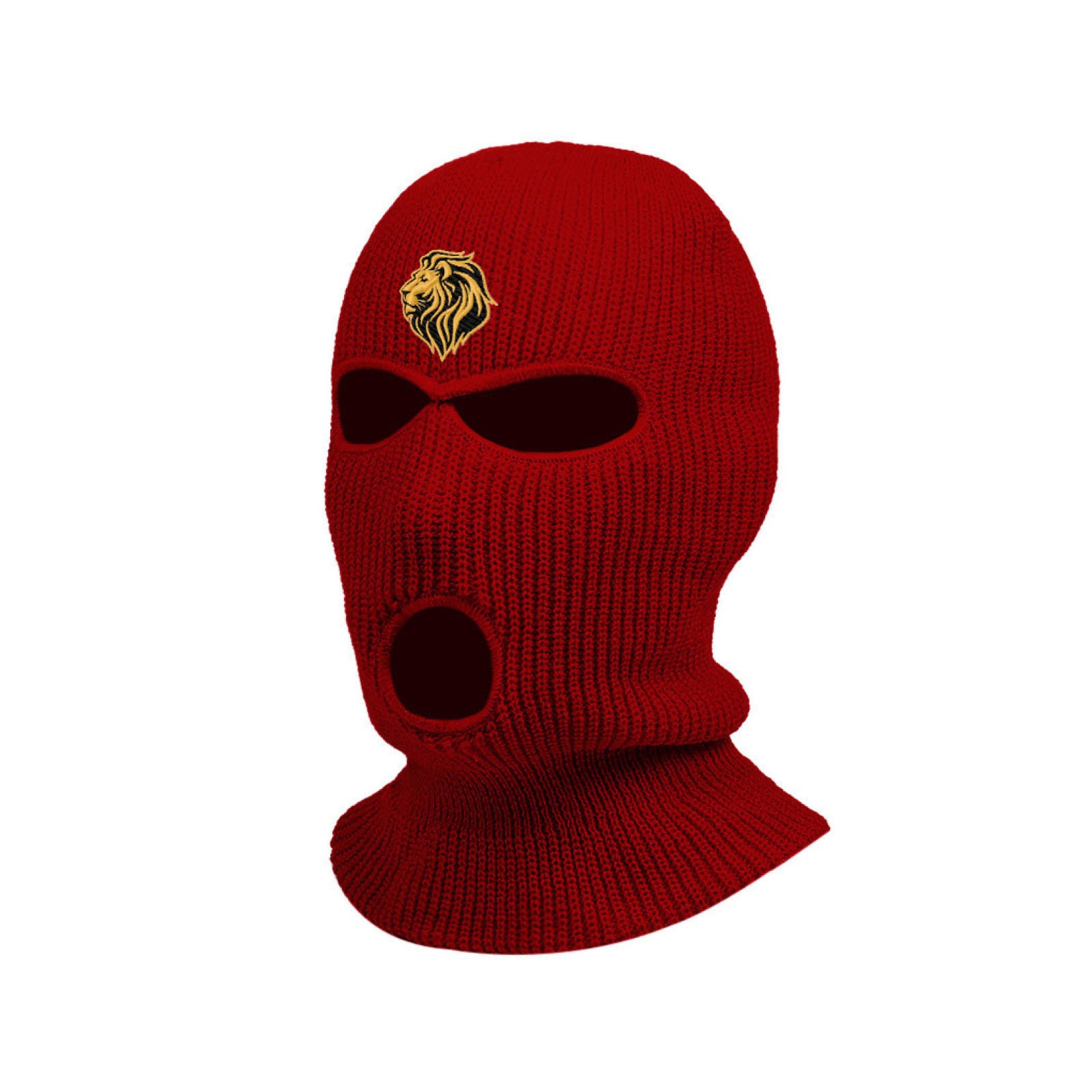 Chinese kool strelen ontslaan Lion's Head Embroidered 3 Hole Ski Mask Adult Embroidered - Etsy België