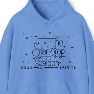 Stardew Valley Sweatshirt, Stardew Shirt, Stardrop Saloon Sweatshirt, Stardew Valley Gift Unisex Heavy Blend Hooded Sweatshirt