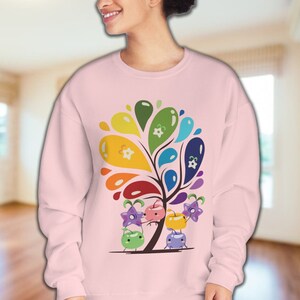 Unisex Stardew Valley Sweatshirt, Stardew Shirt, Junimo Stardrop Sweatshirt, Stardew Valley Gift Unisex Heavy Blend Crewneck Sweatshirt