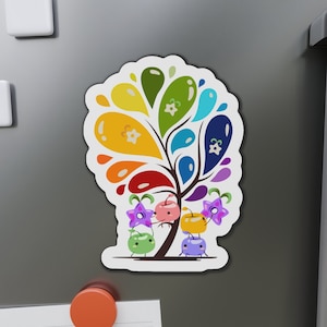 Stardew Valley Magnet, Stardew Magnet, Junimo Magnet, Stardrop Magnet, Stardew Valley Gift, Stardew Valley Art  Vinyl Die-Cut Magnet