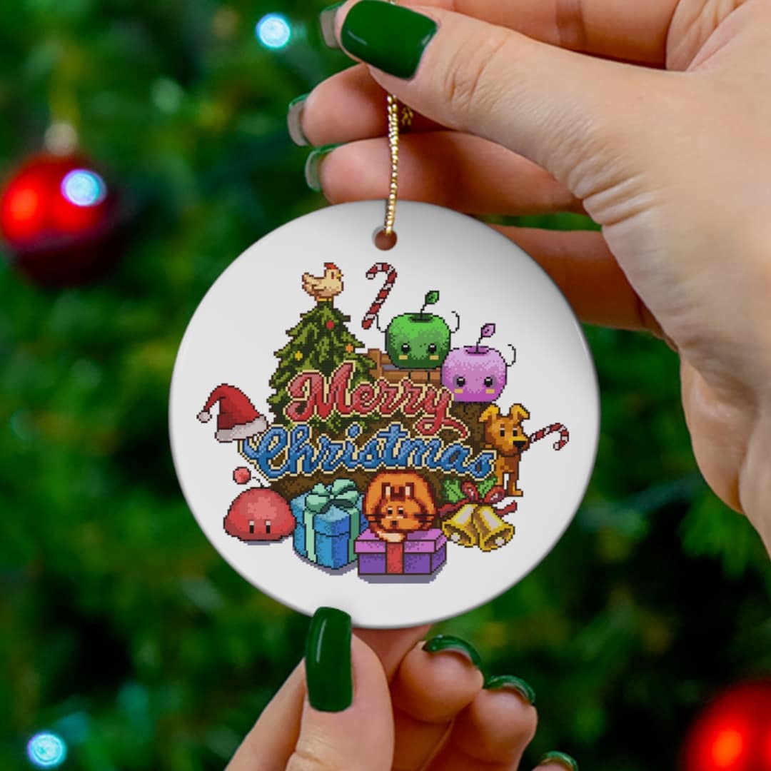 Stardew Valley Christmas Gift Ornament Stardew Valley Gift - Etsy