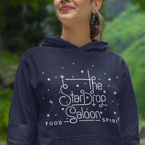 Stardew Valley Hoodie, Stardew Valley Sweatshirt, Stardrop Saloon Sweatshirt, Stardew Valley Gift Unisex Heavy Blend Hooded Sweatshirt