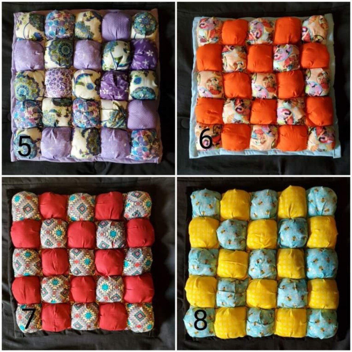 Bubble Puff Cushions Etsy