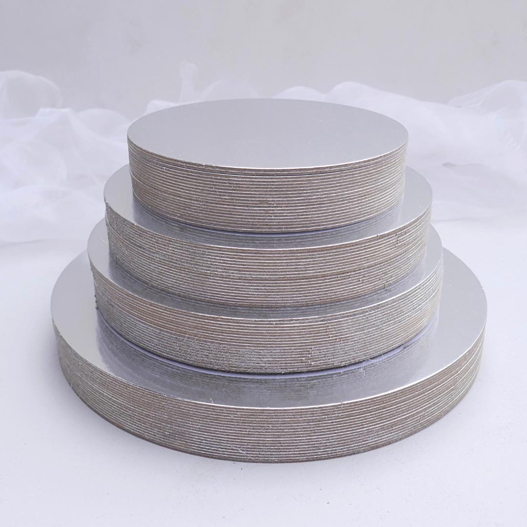 Round Cake Boards - Single Thick