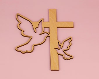 cake topper Kommunion holz cake topper Konfirmation holz Kreuz cake topper taufe holz cake topper taufe Mädchen cake topper taufe Junge holz