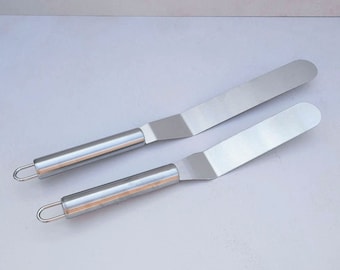 Angled palette knife, cake decorating tool, pastry knife, cake decorating tool, patisserie, cake knife, spreading knife, cake decoration