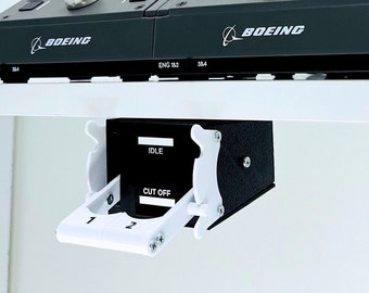 Boeing 737 Fuel Cut Off Levers for Thrustmaster TCA - Flight Simulator