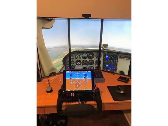 IPad Stand for Honeycomb Alpha Yoke Flight Simulator, iPad Mount, Honeycomb  Alpha Yoke Upgrade, Home Cockpit Modification 