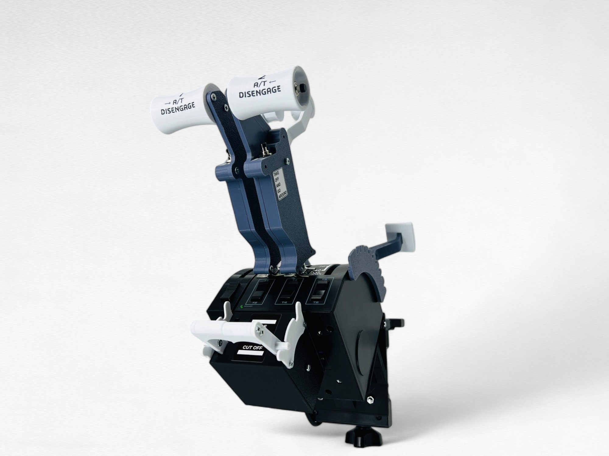 Saitek Pro Flight Throttle Quadrant、Homecockpit Mod、フライト