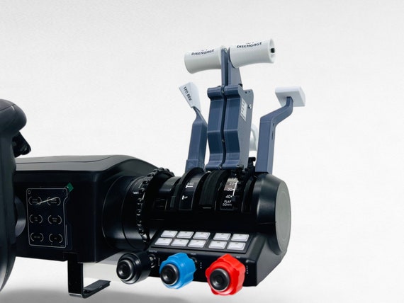 Turtle Beach Velocityone Boeing 737 Throttle Quadrant Pack Thrust Lever Upgrade Kit Flight Simulator Etsy