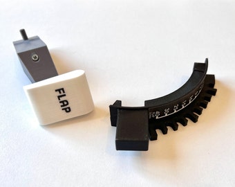 Boeing 737 Flap Lever Set for Honeycomb Bravo Throttle Quadrant, Boeing 737/737 MAX Flap Lever Modification, Upgrade