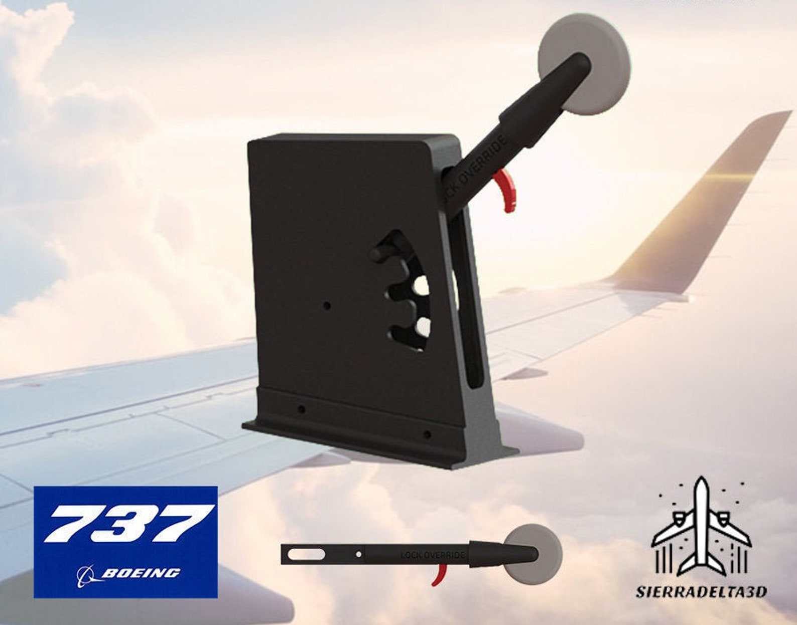 Boeing 737 Landing Gear Gear Lever for Homecockpit Etsy