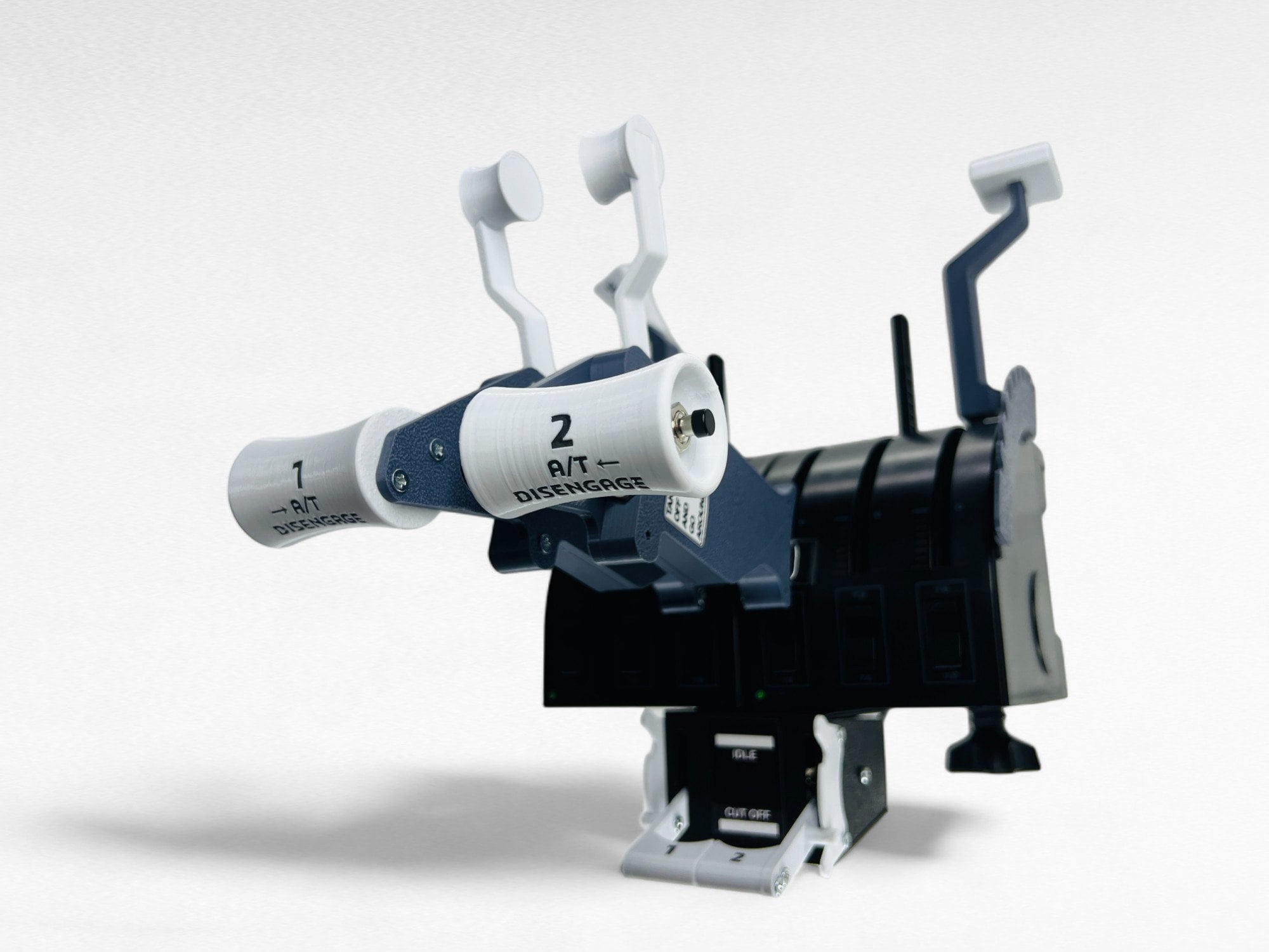 Saitek Pro Flight Throttle Quadrant、Homecockpit Mod、フライト