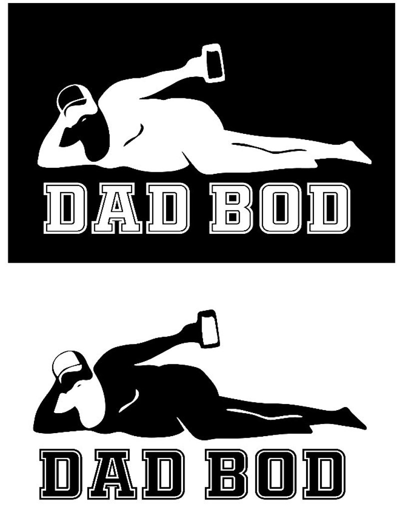 Download Funny Dad Bod compatible with cricut and silhouette vinyl ...