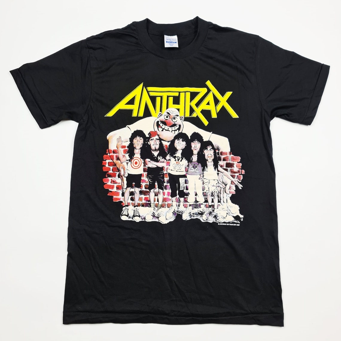 anthrax tour shirt