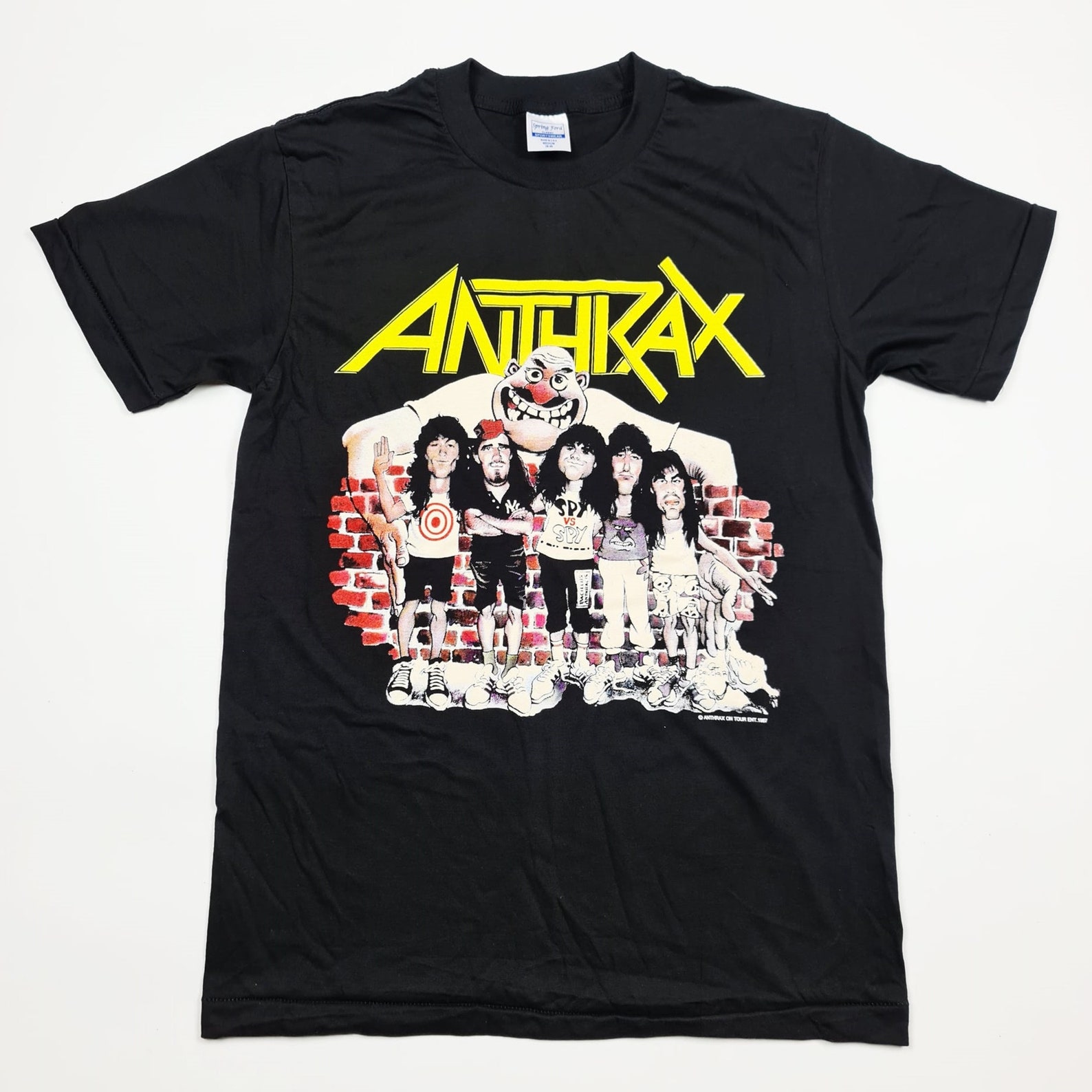 anthrax tour t shirts
