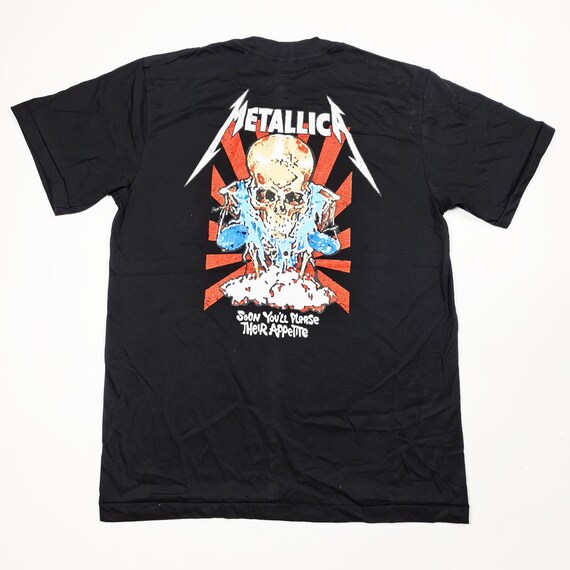 Retro Metallica Their Money Tips Her Scales Again T-shirt Size.l