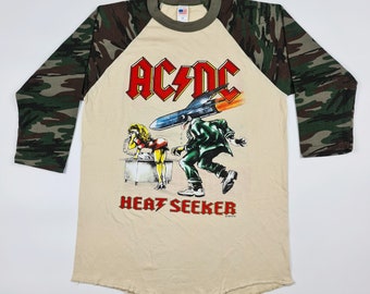 Retro ACDC World Tour 88 T-shirt Size.l - Etsy
