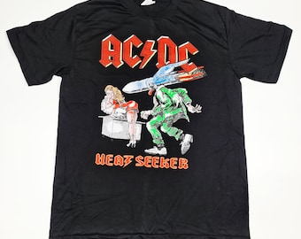 70s ヴィンテージ AC/DC オールドロック 3/4スリーブシャツ Vintage 70s 80s Harley Davidson Biker Eagle Raglan T Shirt 3