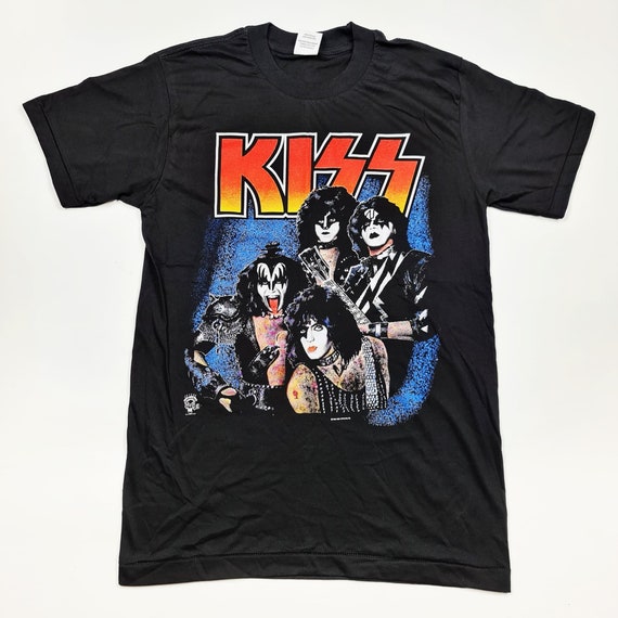 Retro Kiss T-shirt Size.m - Etsy