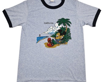 Camiseta Retro Mickey Mouse California Size.M