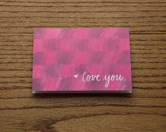 Love You Card/Print