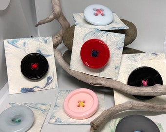 Upcycled Button badges