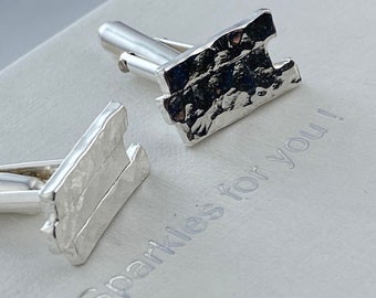 Gold Cufflinks Gifts For Him Valentines Day Wedding Birthday Husband Boyfriend Brother Dad Silver Black Office Cufflinks UK Seller