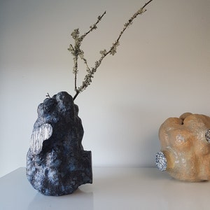 Unique design contemporary ceramic vase