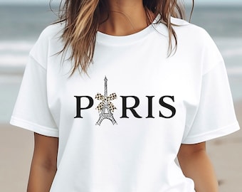 Paris T-shirt, Paris Shirt, Paris Geschenk, Eiffelturm Shirt, Frankreich Shirt, Paris Geschenke, Frauen Paris T-Shirt, Kinder Paris T-Shirt, französisches T-Shirt