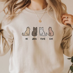 Cat Sweatshirt Etsy UK