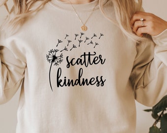 Kindness Sweatshirt, Mental Health Jumper, Anxiety Shirt, Be Kind Sweater, Kindness Matters, Motivational Hoodie, Inspirational Gift
