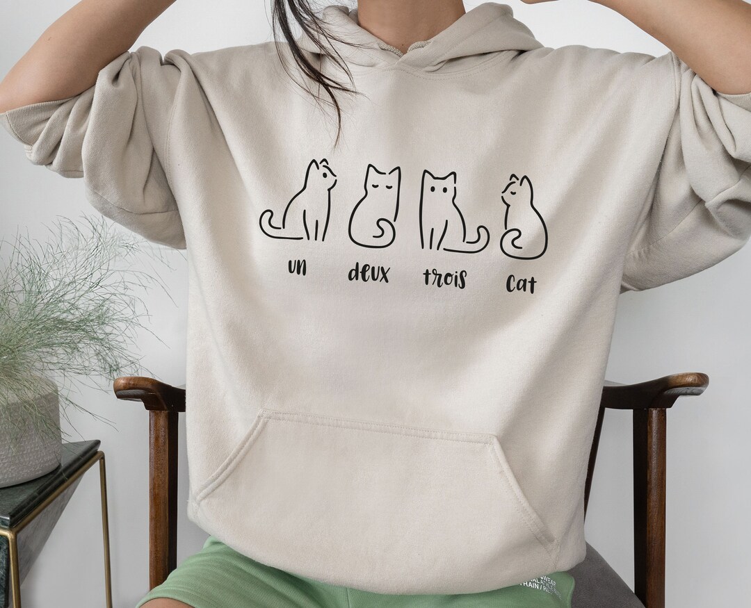 de gato Un Deux de gato divertido - Etsy España