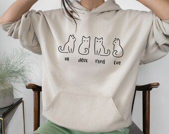 cat lover hoodie