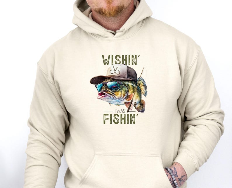 Fishing Dad Hoodie, Funny Dad Hoodie, Fathers Day Hoodie, Fishing Lover Dad Gift, Dad Birthday Gift, Fisherman Dad Hoodie, Dad Life Pullover image 1