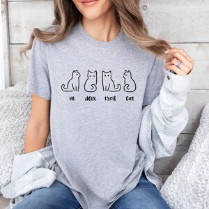 Cute Cat T-shirt, Cat Gifts, Cat Mum Gift, Cat Owner Gifts, Cat Lover T shirt, Funny Cat Tshirt, Cat Gifts, Cat Christmas Gift image 4