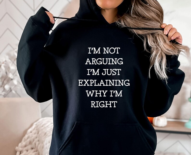 Sarcastic Hoodie, Funny Saying Hoodie, Sarcasm Hoodie, Sarcastic Gifts, Quote Jumper, Sarcastic Quotes, Funny Mens Hoodie, Cute Women Hoodie image 2