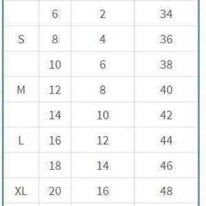 a table showing the size of different sizes of shoes