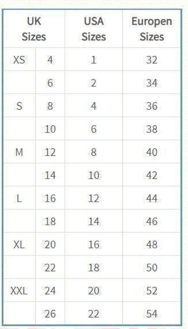 a table showing the size of different sizes of shoes