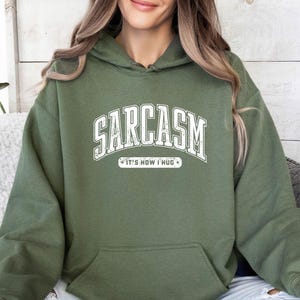 Sarcasm Hoodie, Retro Sarcastic Gift, Sarcastic Hoodie, Funny Sarcastic Gift, Mens Sarcastic Hoodie, Womens Sarcasm Hoodie, Sarcastic Saying